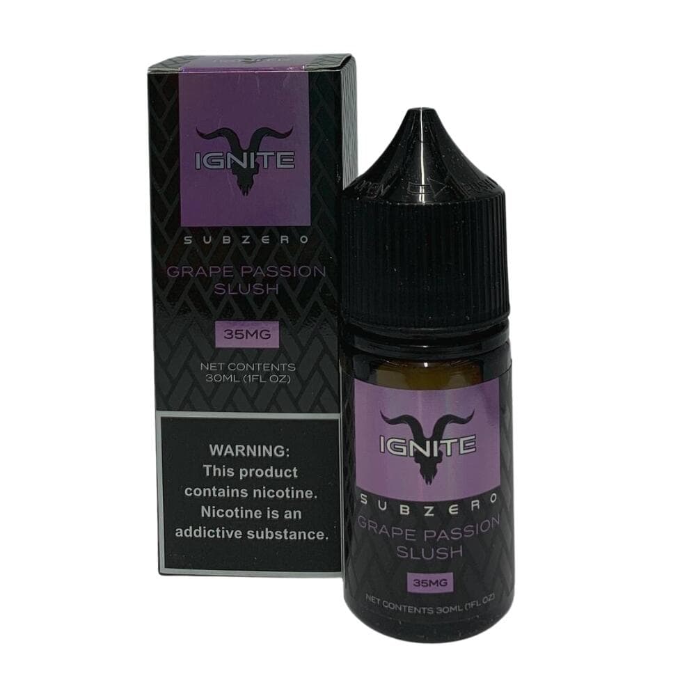 Juice NicSalt Grape Passion Slush Subzero | Ignite