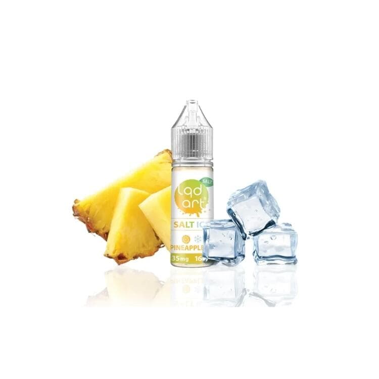 Juice Nic Salt Pineapple Art - Ice | LQD Art