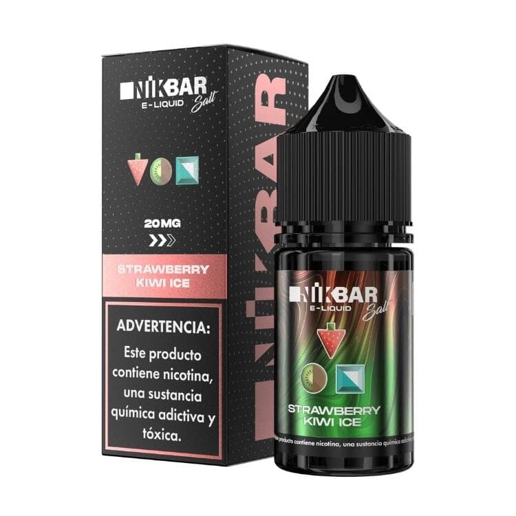 Juice Nic Salt Strawberry Kiwi Ice | Nikbar