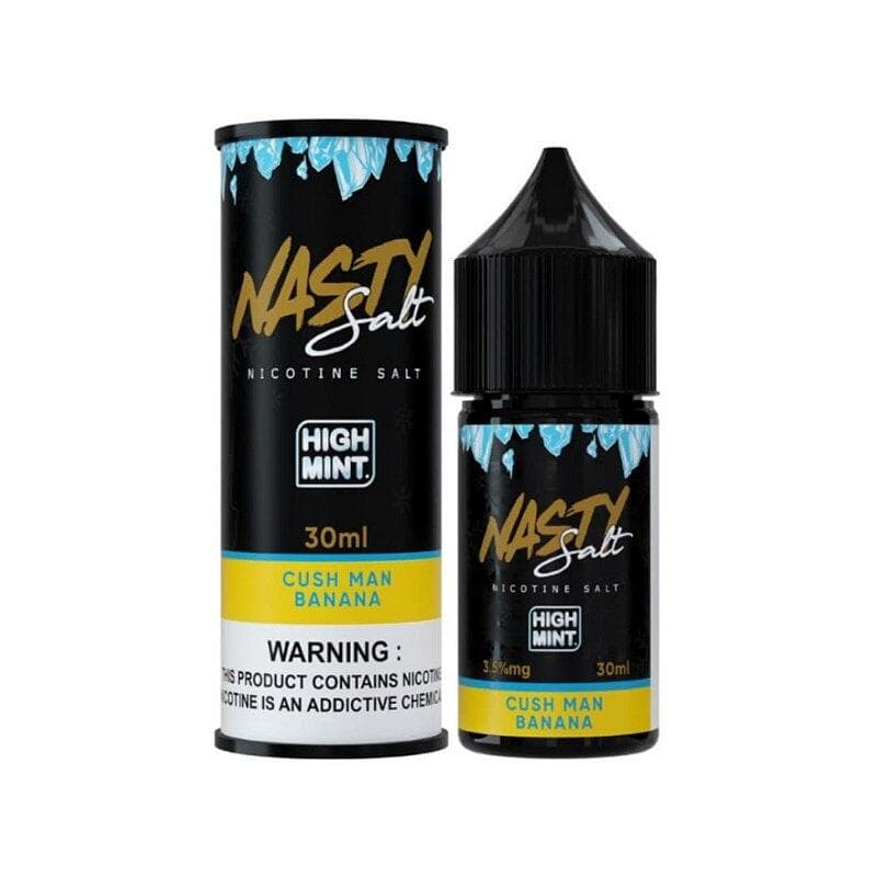 Juice Nic Salt Cush Man Banana - High Mint | Nasty Juice