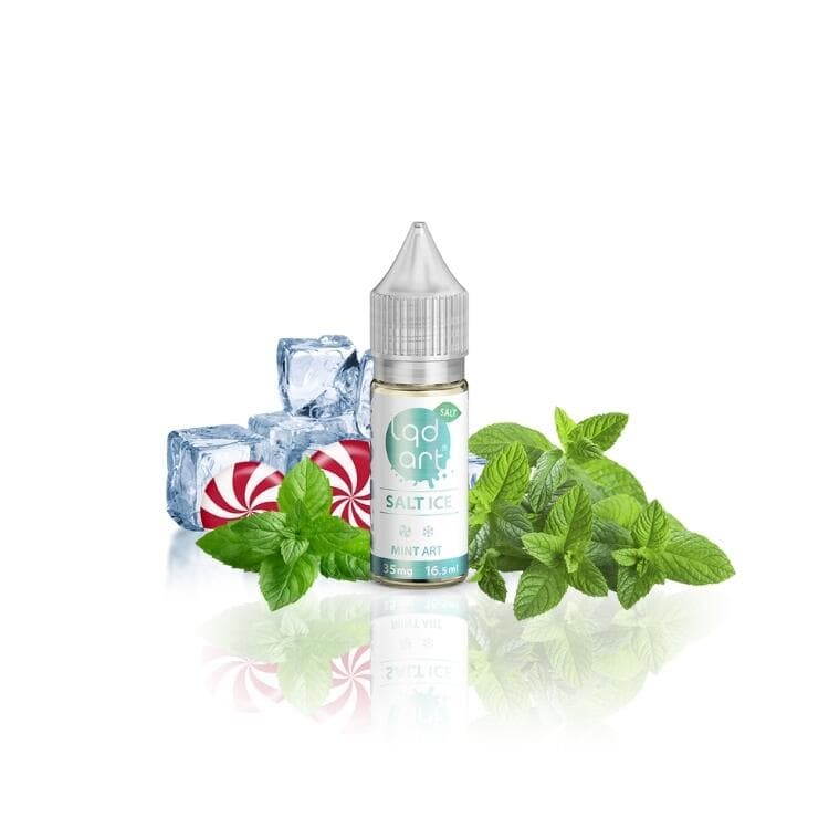 Juice Nic Salt Mint Art - Ice | LQD Art
