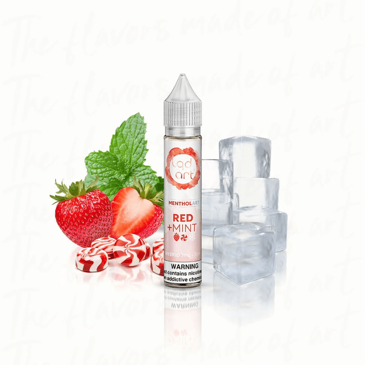 Juice Red Mint - Menthol | LQD Art
