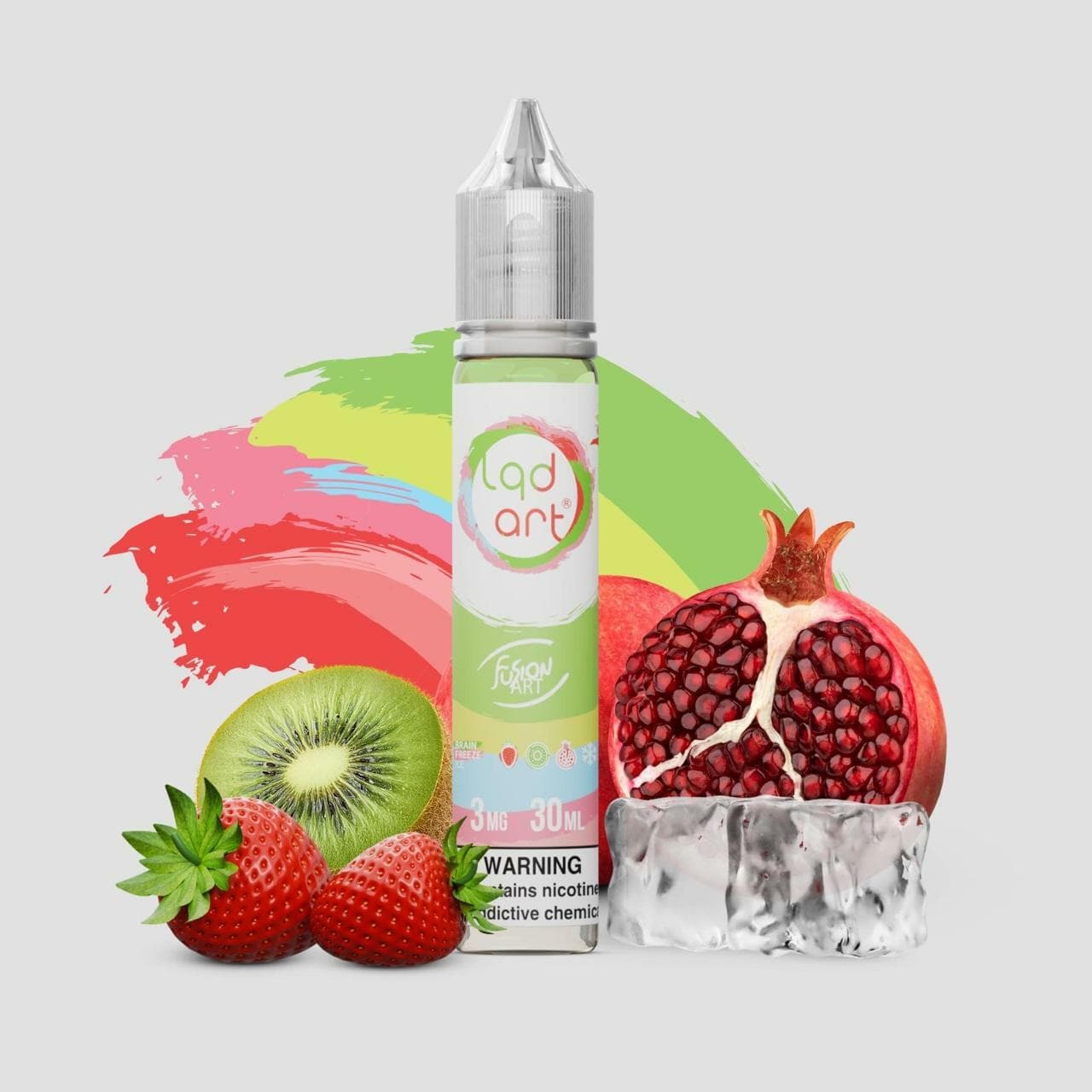 Juice Brain Freeze Ice - Fusion Art | LQD Art