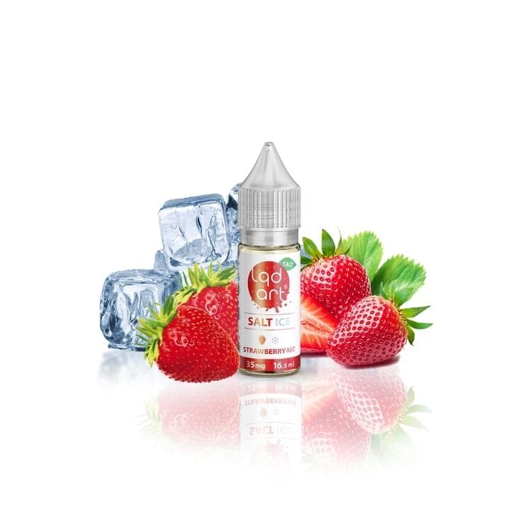 Juice Nic Salt Strawberry Art - Ice | LQD Art