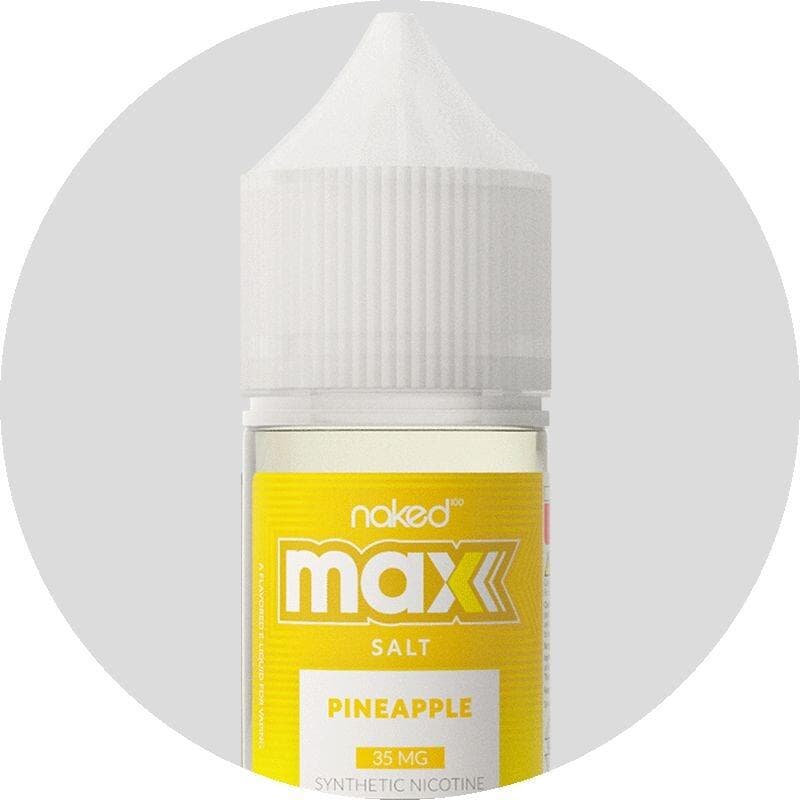 Juice Pineapple (Max) - Salt Nicotine | Naked 100