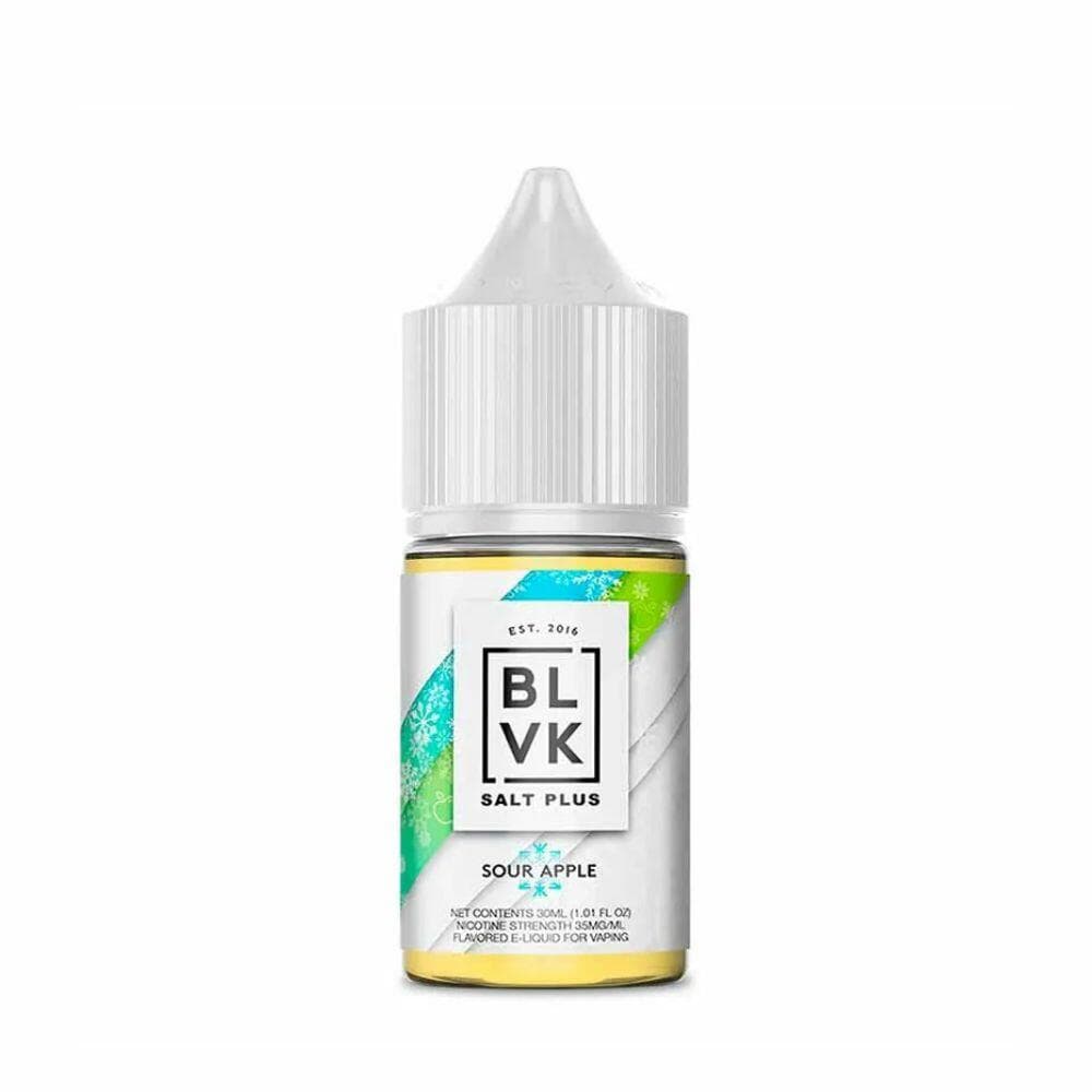 Juice Nic Salt Sour Apple Ice (Apple Candy Ice) - Salt Plus | Blvk Unicorn