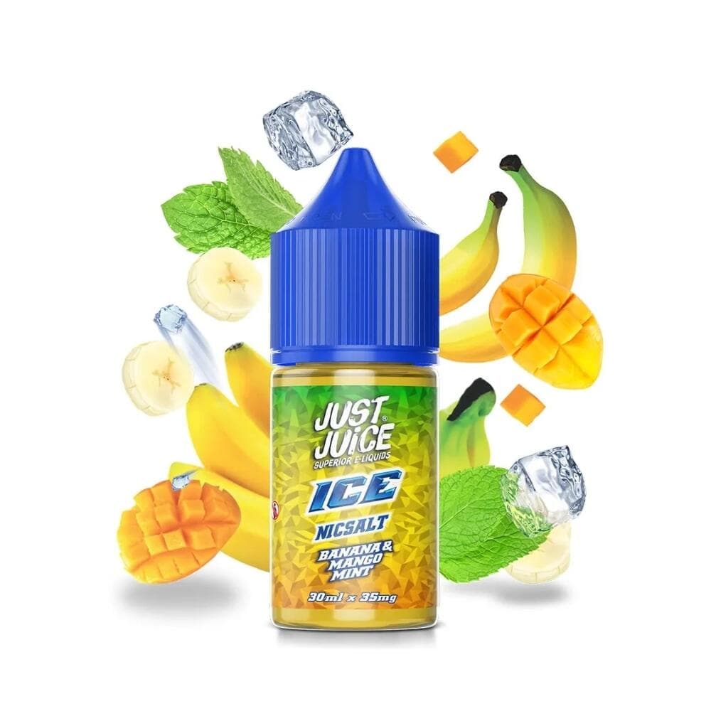 Juice NicSalt Banana & Mango Mint - Ice | Just Juice