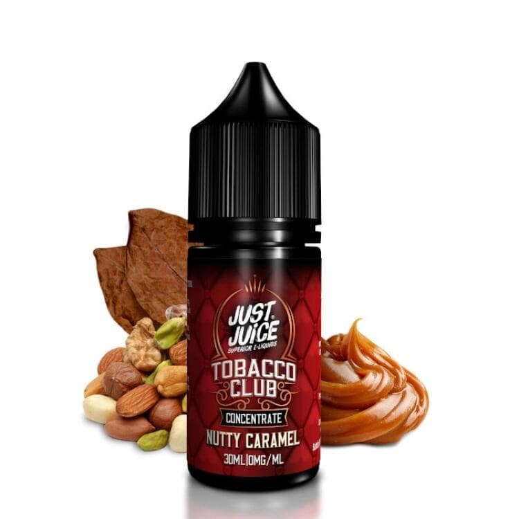 Juice NicSalt Nutty Caramel - Tobacco Club | Just Juice