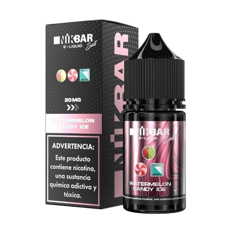 Juice Nic Salt Watermelon Candy Ice | Nikbar
