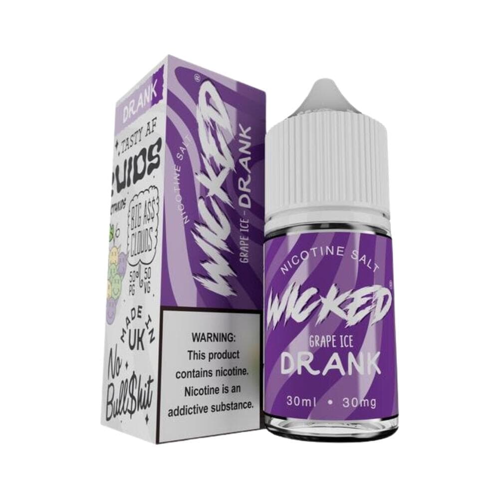 Juice NicSalt Grape Ice Drank | Wicked