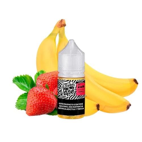 Juice Nic Salt Strawberry Banana - Ice | Born to Vape