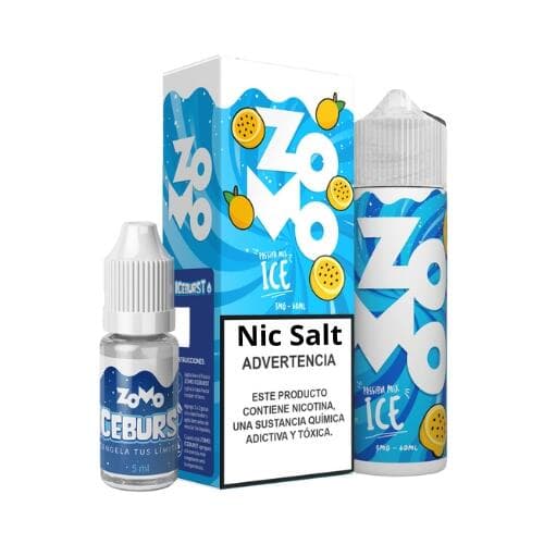 Juice NicSalt Passion Mix Ice - Iceburst | Zomo