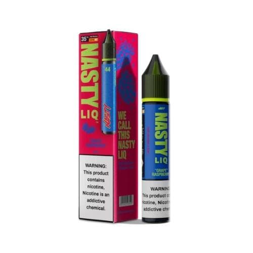 Juice Nic Salt Grape Raspberry - LIQ | Nasty