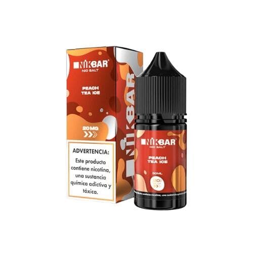 Juice NicSalt Peach Tea Ice | Nikbar