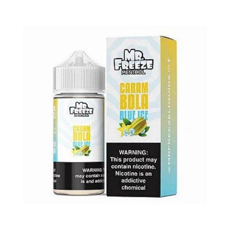Líquido Nic Salt Mr. Freeze Carambola Blue Ice