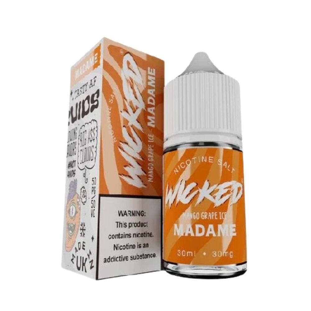 Juice NicSalt Mango Grape Ice Madame | Wicked