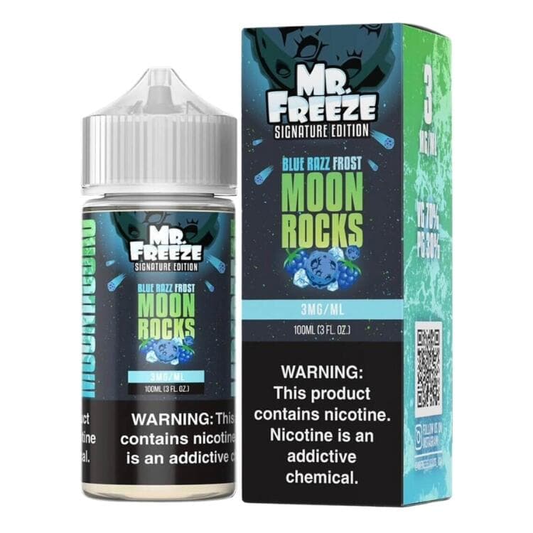Juice Blue Razz Frost Moon Rocks - Signature | Menthol - Mr. Freeze
