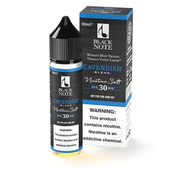 Juice Nic Salt Cavendish - Blend | Black Note