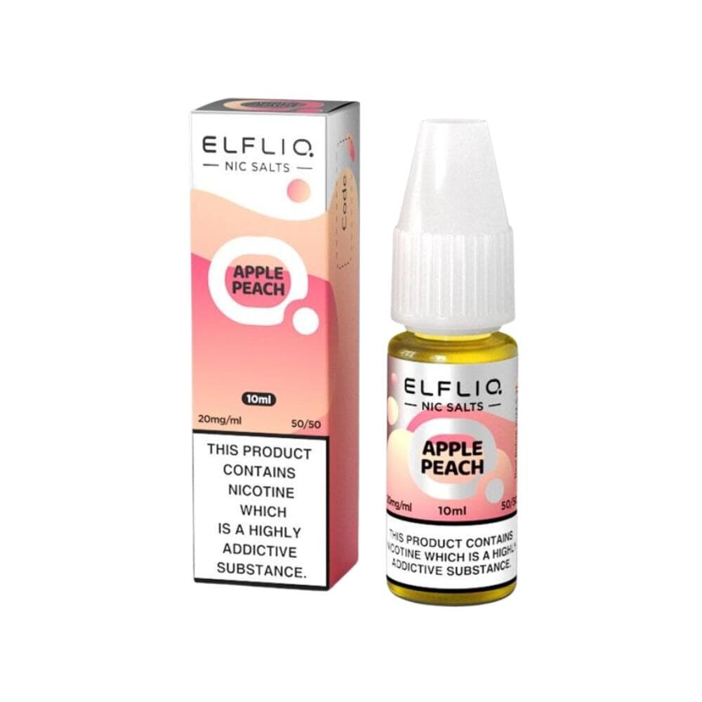 Juice NicSalt Apple Peach | Elfliq x Elf Bar