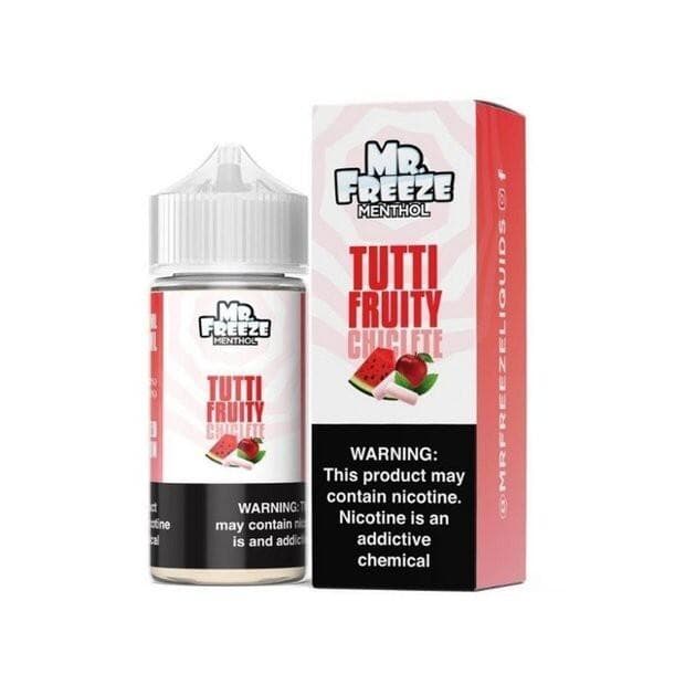 Juice Nic Salt Mr. Freeze Tutti Fruity Chiclete Menthol