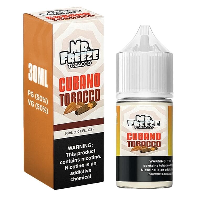 Juice NicSalt Cubano Tobacco - Tobacco | Mr. Freeze