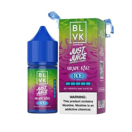 Juice Nic Salt Grape Ice | BLVK Unicorn x Just Juice