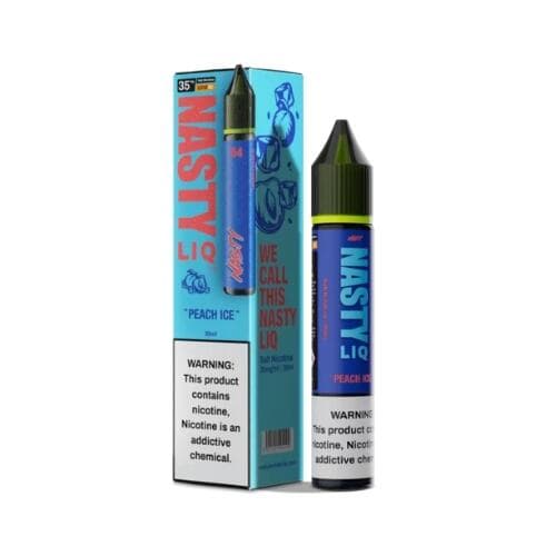 Juice Nic Salt Peach Ice - LIQ | Nasty