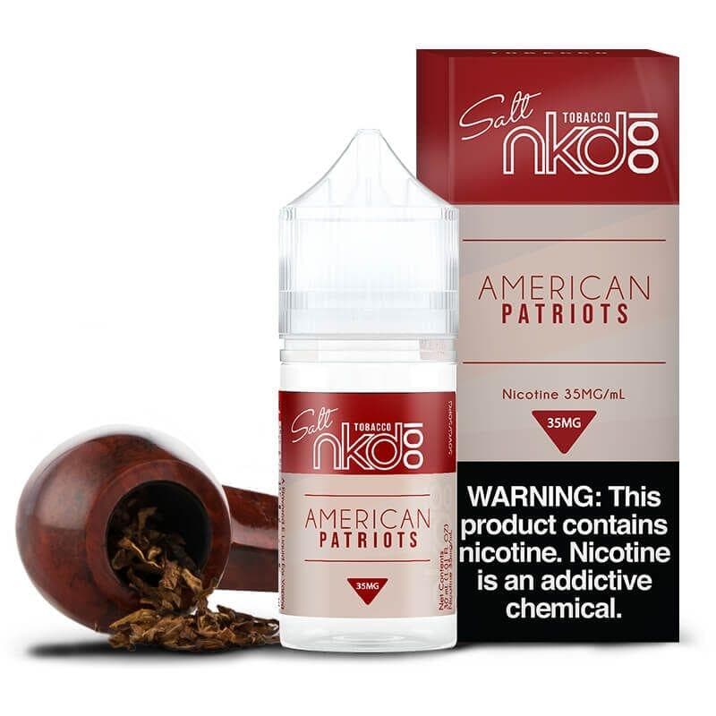 Juice Nic Salt Naked 100 American Patriots