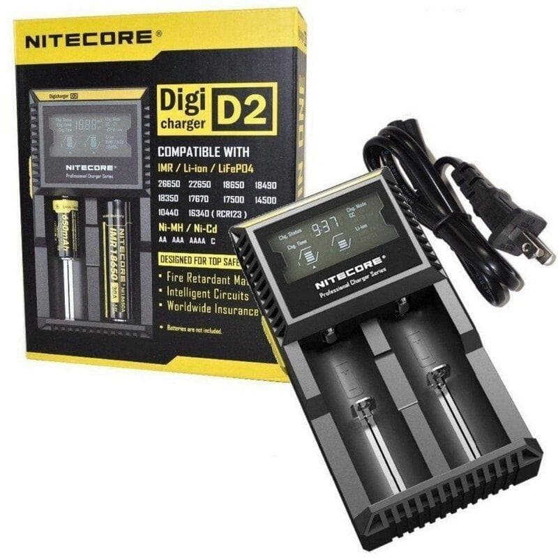 Carregador de Bateria D2 | Nitecore