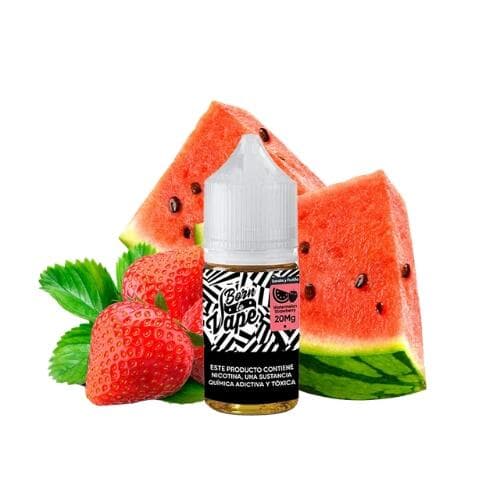 Juice Nic Salt Watermelon Strawberry - Ice | Born to Vape