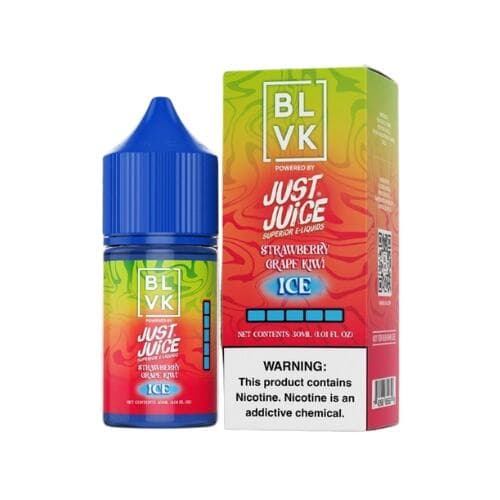 Juice Nic Salt Strawberry Grape Kiwi Ice | BLVK Unicorn x Just Juice