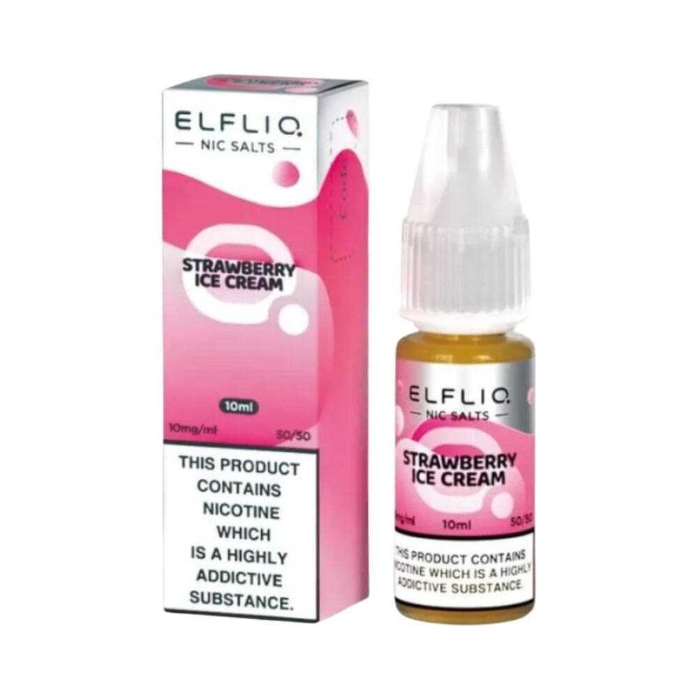 Juice NicSalt Strawberry Snoow | Elfliq x Elf Bar