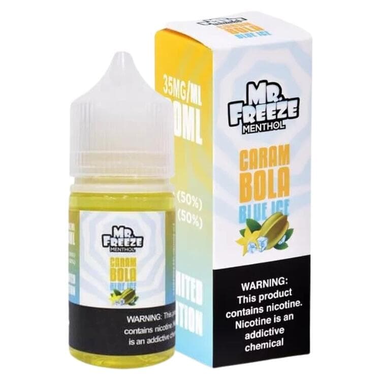 Juice NicSalt Carambola Blue Ice - Menthol | Mr. Freeze
