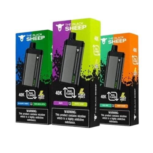 Pod Descartável Dual Flavor - 40000 puffs | Black Sheep
