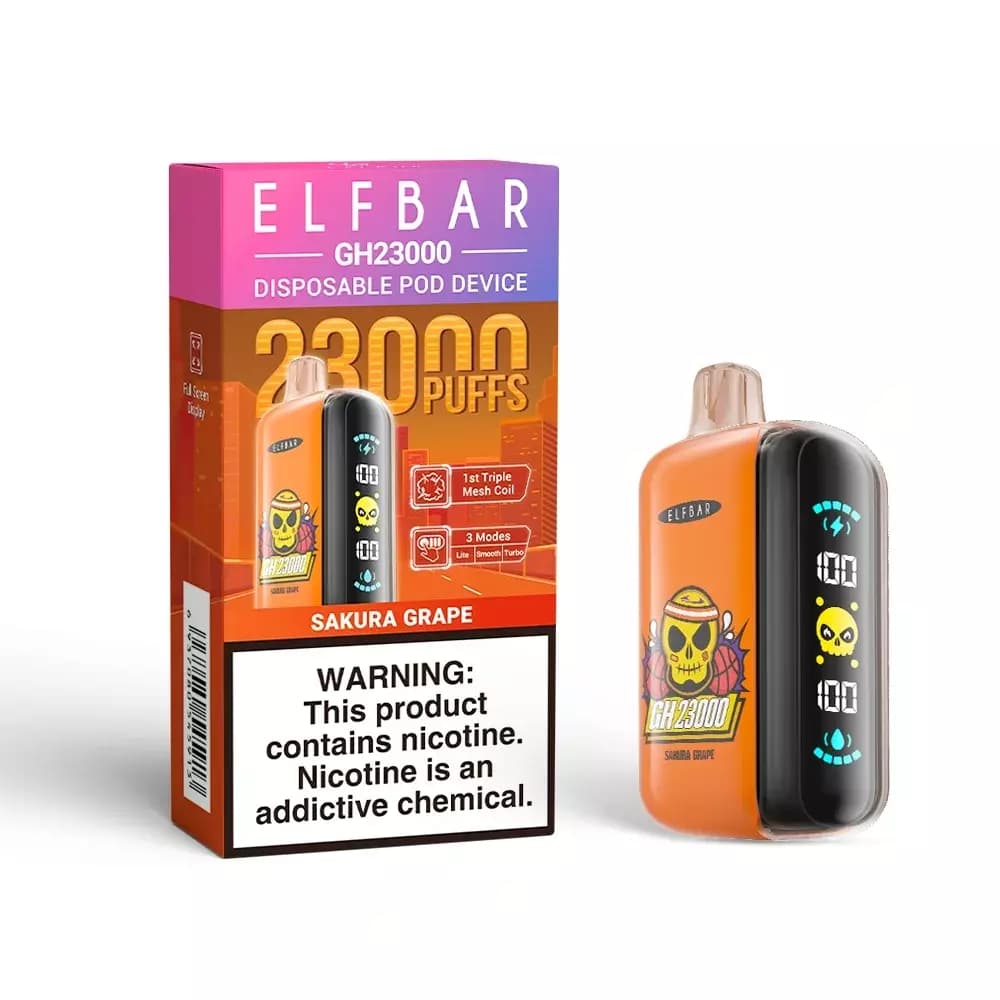 Pod Descartável GH23000 com 23000 puffs | Elf Bar