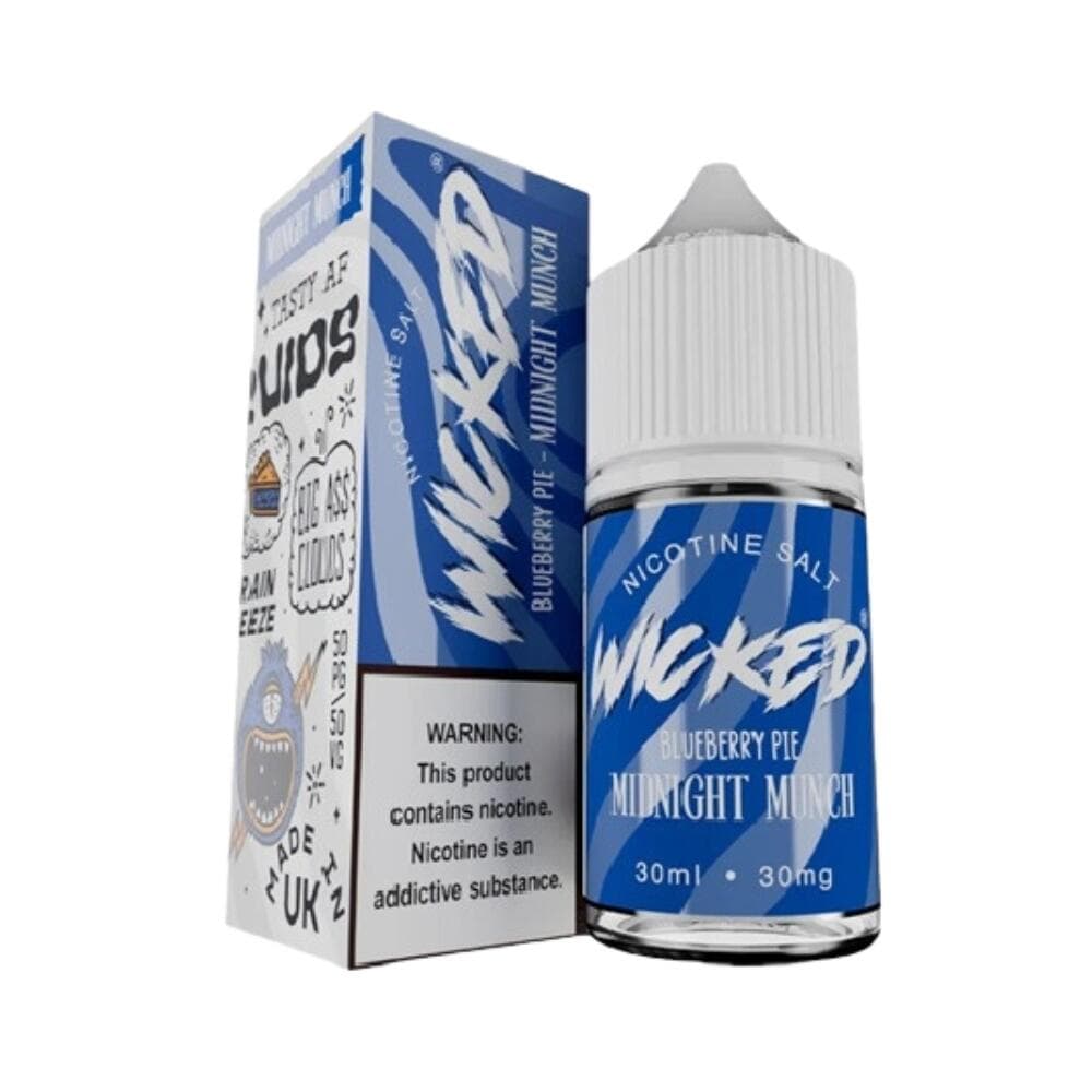 Juice NicSalt Blueberry Pie Midnight Munch | Wicked