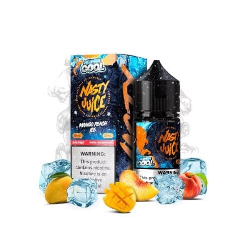 Juice Nic Salt Mango Peach Ice - Super Cool | Nasty