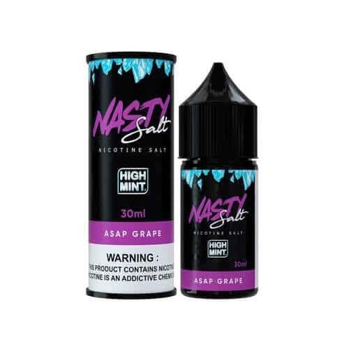 Líquido Nasty Juice Nic Salt Asap Grape - High Mint