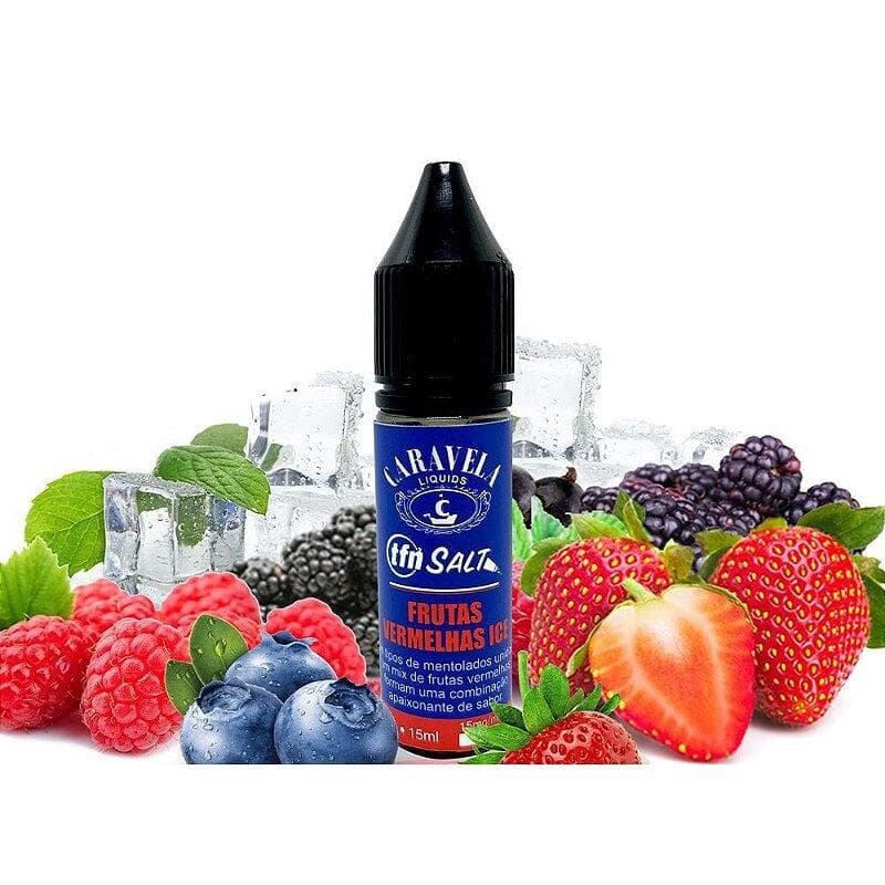 Juice Nic Salt TFN Caravela Frutas Vermelhas Ice