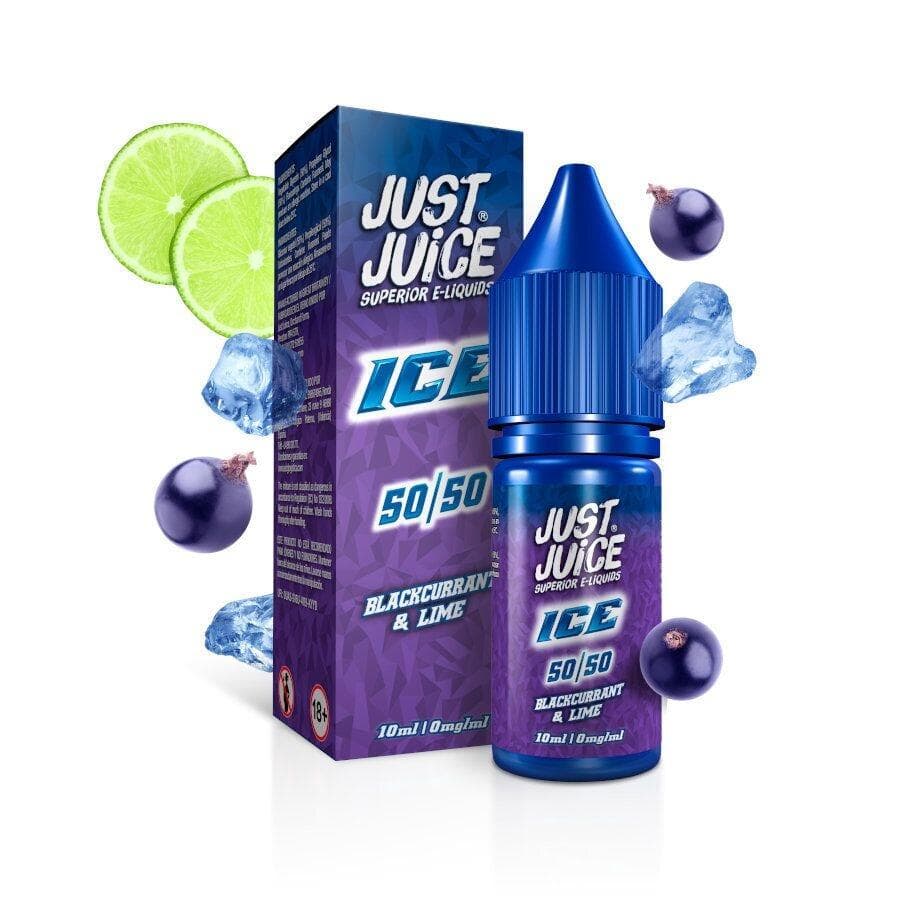 Juice NicSalt Blackcurrant & Lime - Ice | Just Juice
