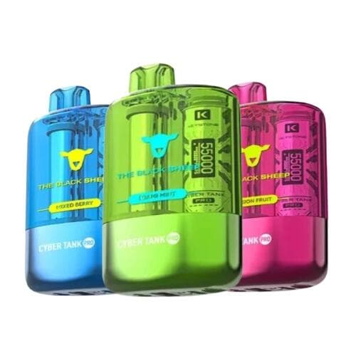 Pod Descartável Cyber Tank Pro - 55000 Puffs | Black Sheep