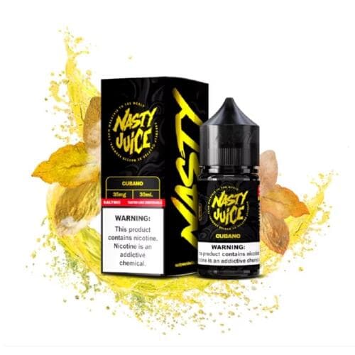 Juice Nic Salt Cubano - Smooth | Nasty