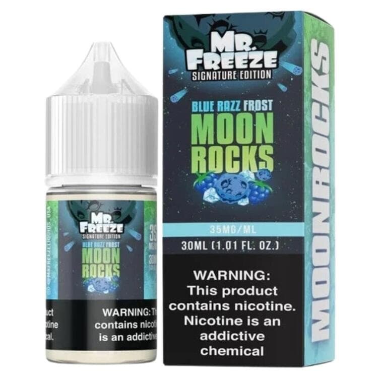 Juice NicSalt Blue Razz Frost Moon Rocks - Signature | Mr. Freeze