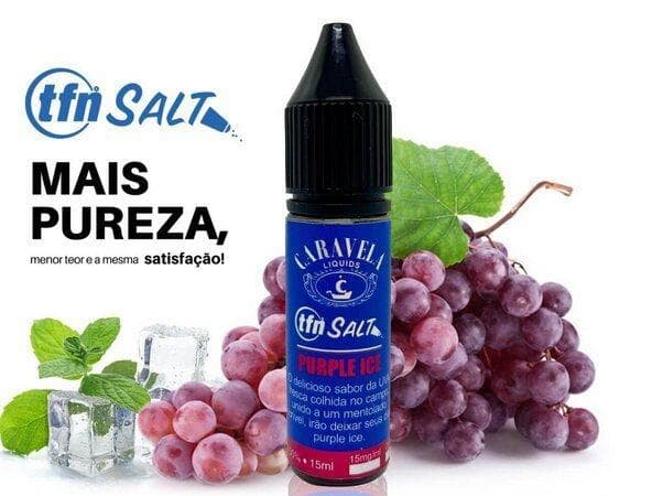 Juice Nic Salt TFN Purple Ice | Caravela