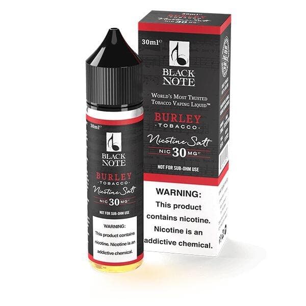Liquido Burley (Tobacco) - Nic Salt | Black Note