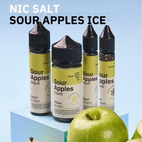 Juice NicSalt Sour Apples Ice | Dream Collab