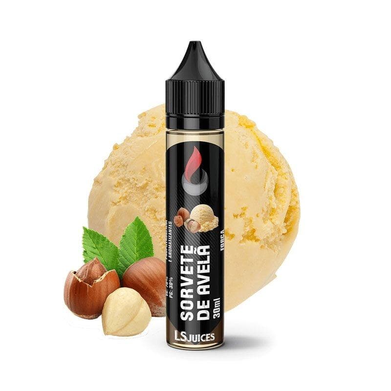 Líquido Sorvete de Avelã - LS JUICES