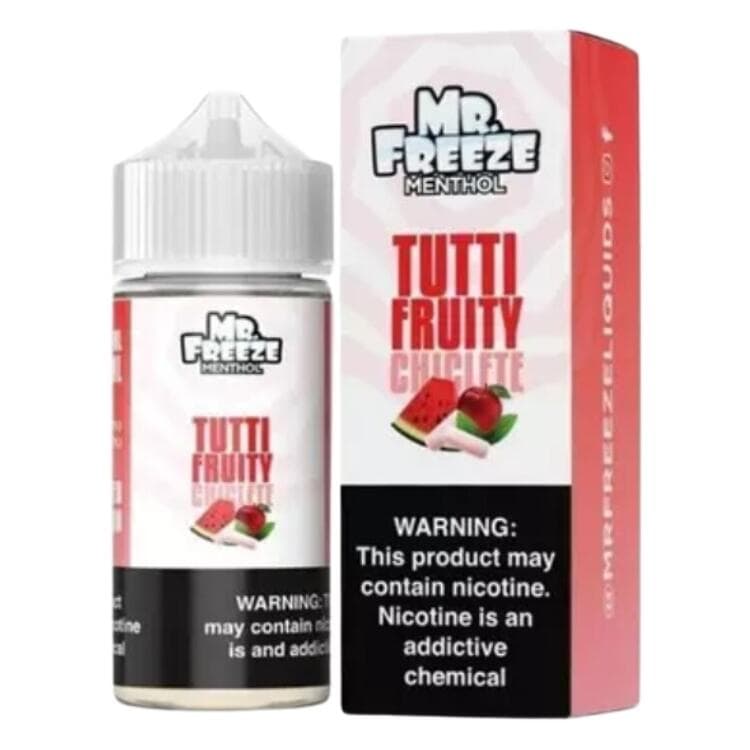 Juice Tutti Fruit Chiclete - Menthol | Mr. Freeze