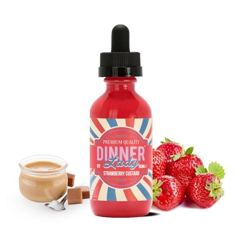 Líquido Strawberry Custard (Dessert) | Dinner Lady