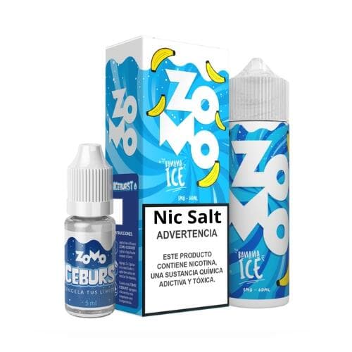 Juice NicSalt Banana Ice - Iceburst | Zomo